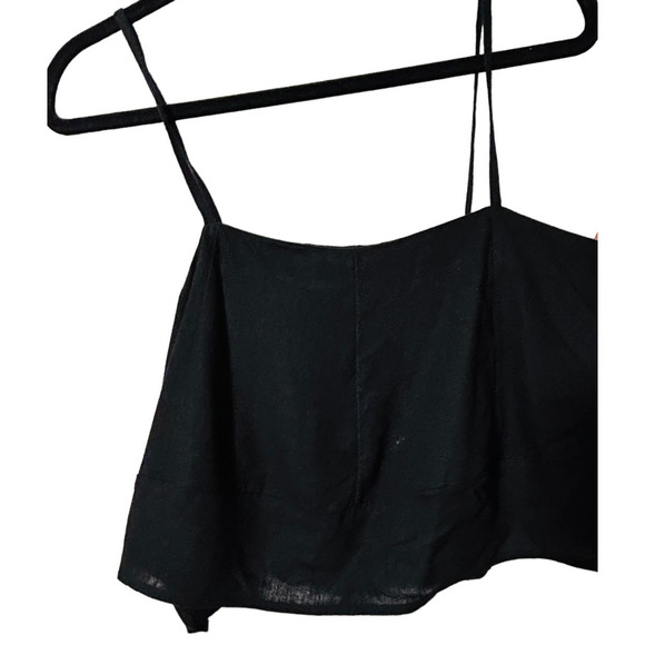 NEW Free People Black Struttin Set Pant Crop Top Size Small - Picture 11 of 14